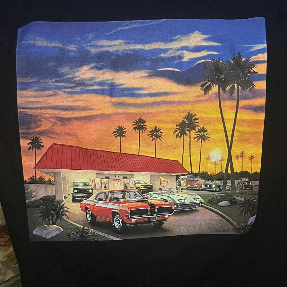 Black IN-N-OUT Burger California Small Shirt